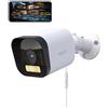 ARENTI 2,5K/4MP Telecamera Wi-Fi Esterno, 2,4GHz Telecamera Sorveglianza Esterno, Impermeabile IP65, Audio Bidirezionale, Rilevamento Intelligente, Registrazione 24/7, Compatibile con Alexa