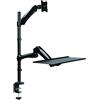 Logilink Bp0030 Supporti A Parete Per Tv 68,6 Cm [27] Scrivania Nero (siT-Stand Workstation Monitor - Desk Mount, 13-27 - Warranty: 12m)