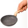 KASANOVA Mini padella antiaderente 14 cm, Padella piccola monoporzione Eco Petra Evolution