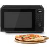PANASONIC MICROONDE PANASONIC NN-GD35QBEPG, capacità 29 l, potenza microonde max 1000 W, Funzione grill, Potenza grill inverter, 7 livelli di potenza, Nero