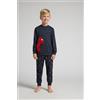 Intimissimi Pigiama Lungo Bambino In Cotone Marvel Spider-man Blu