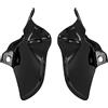 HCmotorku Scudi per Sella Moto Deflettori di Calore Deflettore d'Aria Compatibile con Harley Softail Street Bob Breakout Fat Boy Low Rider Slim 2018-2023 Nero