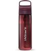 LifeStraw Go 2.0 Bottiglia con Filtro per Acqua 22oz Merlot Me Away LGV422MRWW