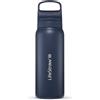 LifeStraw Go 2.0 Bottiglia Filtro Acqua in Acciaio Inox 24oz Mare Egeo LGV42SASWW