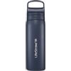 LifeStraw Bottiglia Filtro Acqua in Acciaio Inox; 18oz; Mare Egeo LGV418ASWW