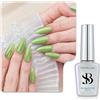 Sun&Beam Nails One-Step, smalto gel 3 in 1, magnetico, 12 ml, senza base e top coat, luce UV, facile da rimuovere (#560 Matcha Glow)