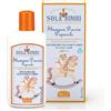 Helan, Sole Bimbi, Doccia Shampoo Doposole Bambini, Idratante e Calmante per Viso, Corpo e Capelli, Ristrutturante con Proteine di Mandorle Dolci ed Estratti di Aloe Vera e Fiori di Calendula - 200 ml