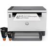 HP Laser Tank 1604w 381L0A, Stampante Monocromatica Multifunzione con Serbatoio Toner integrato a Ricarica Rapida, Stampa F/R Manuale, 22 ppm, Fino a 5000 Pagine, Scansione A4, Wi-Fi, USB, Bianca