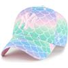 47 New York Yankees MLB Clean Up Mermaid Rosa Viola Verde Blu Berretto Regolabile per Bambini