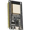 QIQIAZI ESP Scheda di Sviluppo,38PIN ESP Modulo con Dual Core 2.4 GHz WiFi Bluetooth,con CP-2102 Chip,Compatibile con Arduino