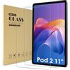 WD&CD 2 Pezzi Pellicola Protettiva Compatibile per Xiaomi Redmi Pad 2 11, Vetro Temperato Alta Definizione Compatibile per Xiaomi Redmi Pad 2 11
