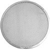 FMprofessional FM PROFESSIONAL Teglia da forno in alluminio rotonda perforata o retina rotonda per cuocere pizze, raffreddare dolci e scongelare alimenti, 33 x 33 x 0,3 cm, 1 pezzo
