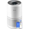 LEVOIT Purificatore d'Aria per Allergie e PM2.5, Filtro HEPA, Guarda Qualità dell'Aria, Contro 99,97% dei Acari Polveri Pollini Odori Muffe, CADR 258m³/h, 54m², 24dB Modalità di Sonno e Auto