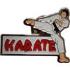 BUDO DISTINTIVO KARATE CON SCRITTA