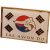 BUDO DISTINTIVO TAEKWONDO QUADRATO