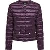 ONLY ONLVEGA LIFE QUILT SHORT JACKET CC OTW MAUVE WINE Giacca Donna