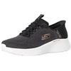 Skechers Skech-Lite PRO, Scarpe da Ginnastica Uomo, Black Mesh Grey Trim, 47.5 EU