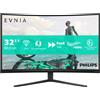 PHILIPS MONITOR GAMING CURVO 31,5 LED VA QHD 16:9 0,5 MS 300 CDM 180hz, ENVIA, DP/HDMI 32M2C3500L 517456