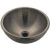 InoxLaser Sanitari LX1210 Lavabo doppia parete da soprapiano in acciaio inox
