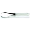 ChefSubito Professional IT71BI Spatola per gelato classica in acciaio inox 18/10 e manico in plastica BIANCA da 26 cm