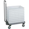 Forcar attrezzature per la ristorazione CB1444 Carrello per contenitori impasti pizza 60X40 in acciaio inox