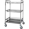 Forcar attrezzature per la ristorazione CA1401 Carrello scolapiatti acciaio inox 4 piani