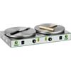 Fimar attrezzature per la ristorazione p CRP2N Crepiera doppia elettrica trifase 2 piastre 350mm