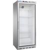 FORCAR-FREDDO G-ER600GSS Armadio refrigerato 1 porta a vetro - Capacità 570 Lt - Telaio in Acciaio inox