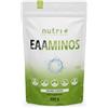 Nutri + EAA polvere neutro 500 g - Dose elevata - EAA istantanei naturale senza dolcificanti, additivi e aromi artificiali - Aminoacidi essenziali - Aminoacidi essenziali vegani
