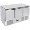 FORCAR-COLD G-S903TOP-FC Saladette refrigerata statica 3 porte in acciaio inox