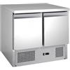 FORCAR-COLD G-S901-FC Tavolo saladette a refrigerazione statica con 2 porte e telaio in acciaio AISI201