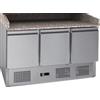 FORCAR-COLD G-S903PZ-FC Banco pizza refrigerato statico con telaio inox AISI201