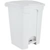 Adatto-M T101450 Pattumiera a pedale in plastica Bianca 45 litri (confezione da 3 pezzi)