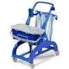 TTS 0D006505B Carrello Nick hermetic 105 - Blu - Telaio, Maniglia e Secchio blu