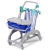 TTS 0D006508E Carrello Nick hermetic 108 - Blu - Telaio e Maniglia Grigi