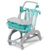 TTS 0D0V6508E Carrello Nick hermetic 108 - Verde - Telaio E Maniglia Grigi
