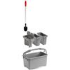 TTS 00003260K53 Secchio Eroy E-03 - Grigio - Senza Ruote