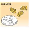FIMAR-SMART MPFTCANES15 Trafila CANESTRINI per macchina per pasta fresca