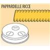 FIMAR-SMART MPFTPAR15 Trafila PAPPARDELLE RICCE per macchina per pasta fresca