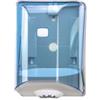 Adatto-M T908124 Distributore di carta in bobina a srotolamento centrale ABS blu