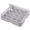 Forcar attrezzature per la ristorazione B16 Base 16 scomparti 50x50x9h grigio per bicchieri diametro 11 cm