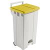 TTS 00005753 Derby 2X45 L Bianco con coperchio giallo