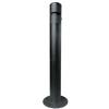 Adatto-M T108021 Posacenere a colonna in acciaio inox verniciato 4,6 litri (2600 mozziconi)