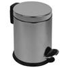 Adatto-M T913030 Pattumiera a pedale inox brillante 3 litri (confezione da 8 pezzi)