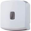 Adatto-M T104057 Distributore carta igienica interfogliata 250 fogli o rotolo standard ABS bianco