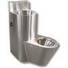 InoxLaser Sanitari LX3680 Blocco Professionale combinato WC con lavabo - versione DX