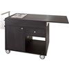 Forcar attrezzature per la ristorazione Carrello Flambe CF 1200 CA Carbon - Professionale a 1 Fuoco in Finitura Scura