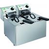 FIMAR FR44N Friggitrice elettrica monofase 2,5+2,5 kW doppia vasca 4+4 litri
