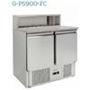 FORCAR-COLD G-PS900-FC Saladette refrigerata - Temperatura +2°/+8°C - N. 2 porte - Capacità litri 240