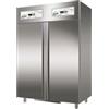 FORCAR-FREDDO G-GN1200DT Armadio refrigerato doppia porta, doppia temperatura da 552 + 552 Lt